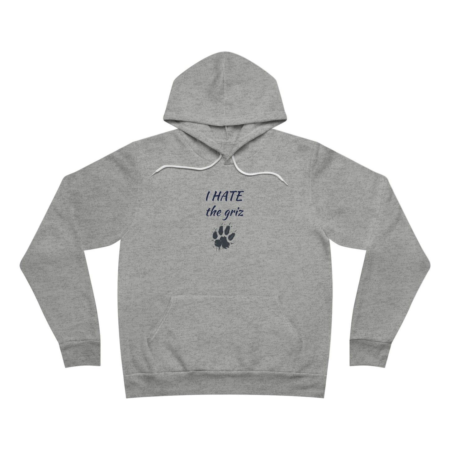 I Hate the Grizzlies Hoodie, Bobcat Pullover, Gift for Sports Fans, Cozy Sweatshirt, Casual Everyday Wear