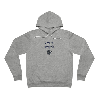 I Hate the Grizzlies Hoodie, Bobcat Pullover, Gift for Sports Fans, Cozy Sweatshirt, Casual Everyday Wear