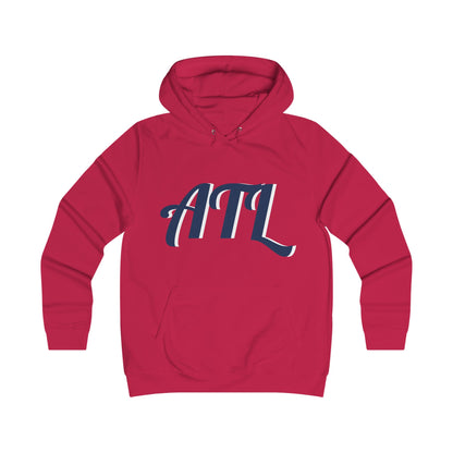 ATL Script Hoodie — Retro College Lettering Pullover