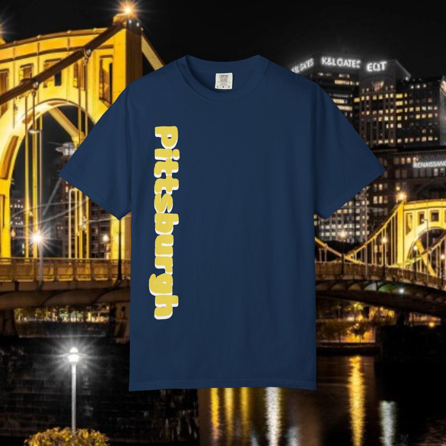 Pittsburgh Graphic T-Shirt, Unisex Shirt, Casual Wear, Sports Apparel, Gift for Sports Fans, Birthday Gift, Streetwear