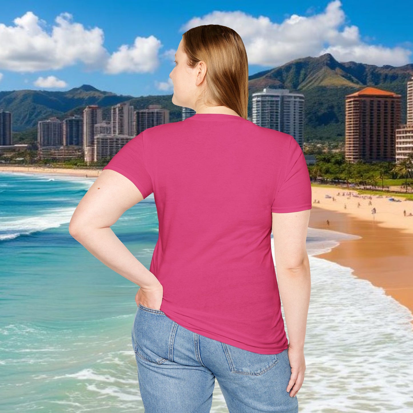 T-Shirt with HAKA Design, Tropical Vibe Tee, Perfect for Hawaii Fans, Unisex Graphic Tee, Summer Essentials, Gift for Friends