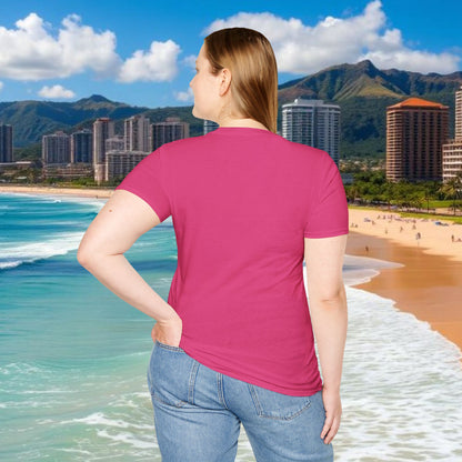 T-Shirt with HAKA Design, Tropical Vibe Tee, Perfect for Hawaii Fans, Unisex Graphic Tee, Summer Essentials, Gift for Friends