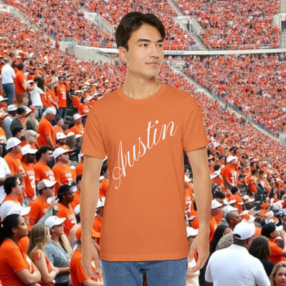 Austin Graphic Tee, Casual Unisex Shirt, Austin Shirt, Gifts for Texas Lovers, Everyday Wear, Unique Tourist Souvenir