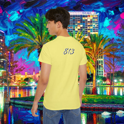 TB Monogram Tee — 813 Tampa Area Short-Sleeve T-Shirt