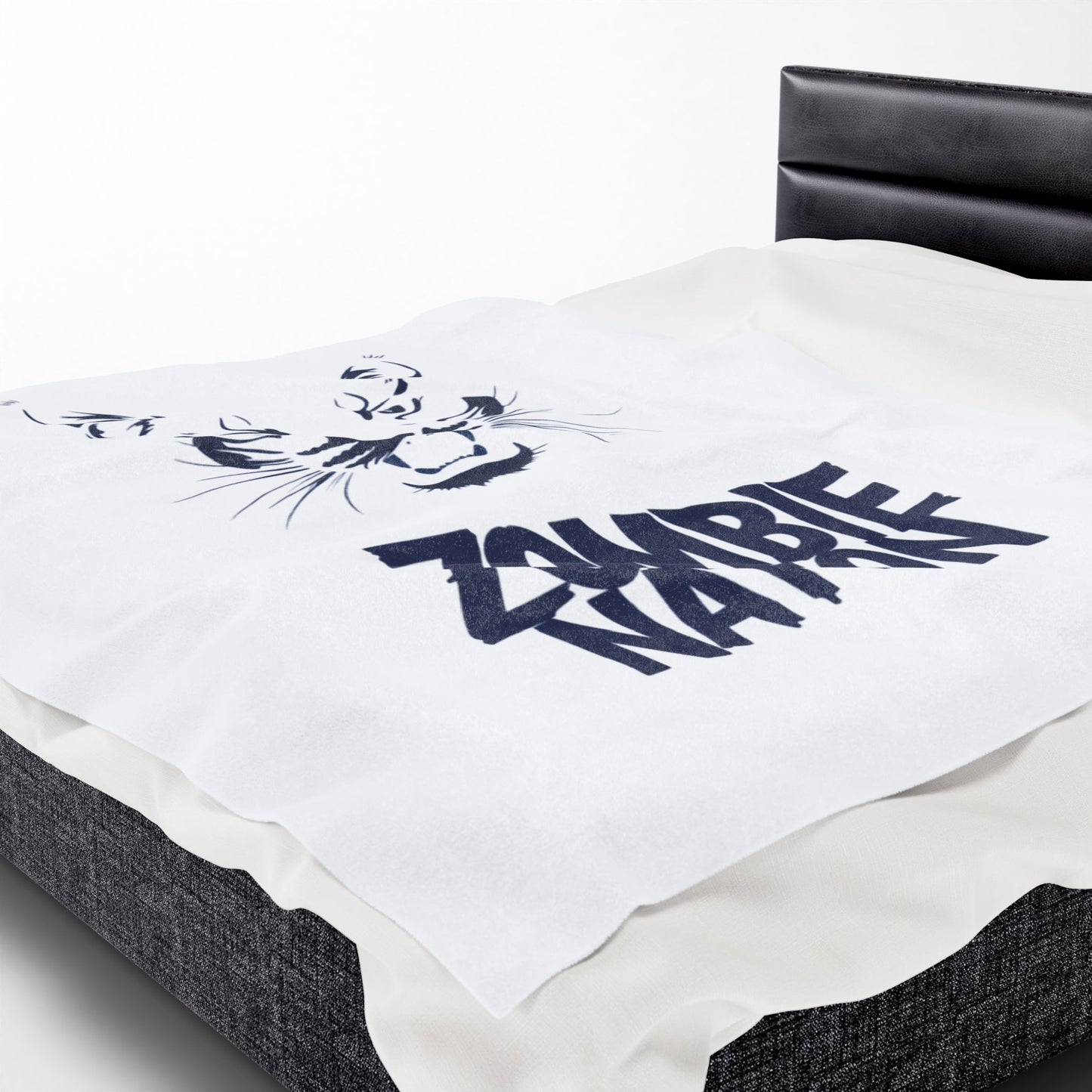Zombie Nation Velveteen Plush Blanket – Fierce Design