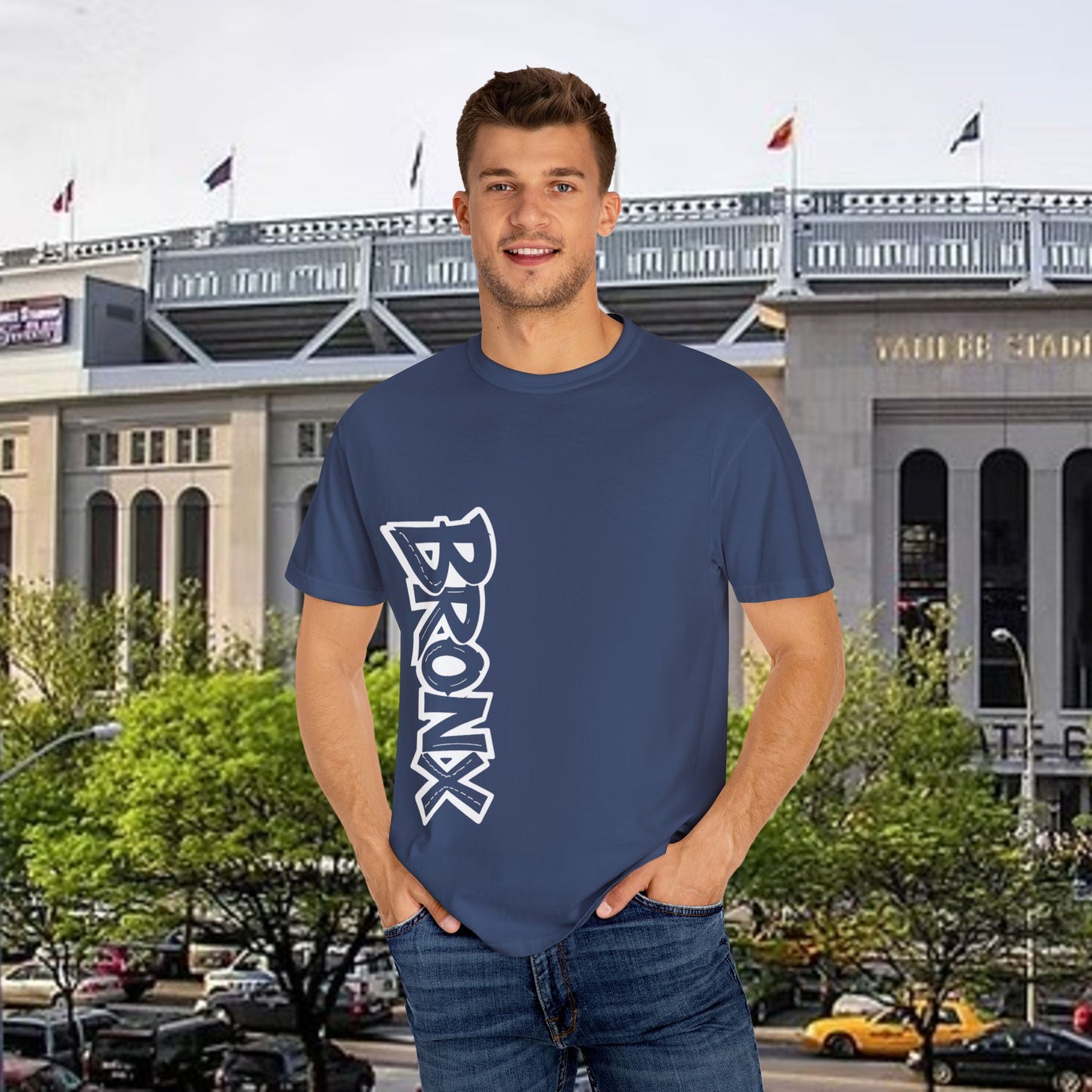 Bronx Graphic Tee, Streetwear Style T-shirt for New Yorkers, Perfect Gift for Fans of NYC, Casual Everyday Wear, Stylish City Life Fashion