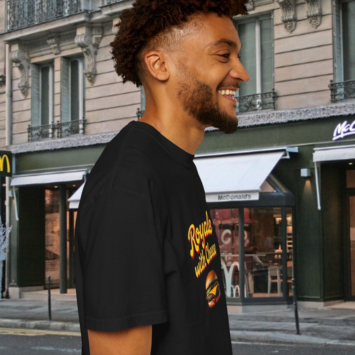 Royale with Cheese Graphic Tee, Movie Shirt, Fun Gift for Movie Fans, Fun Apparel, Summer Wear