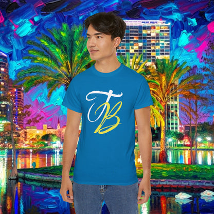 TB Monogram Tee — 813 Tampa Area Short-Sleeve T-Shirt