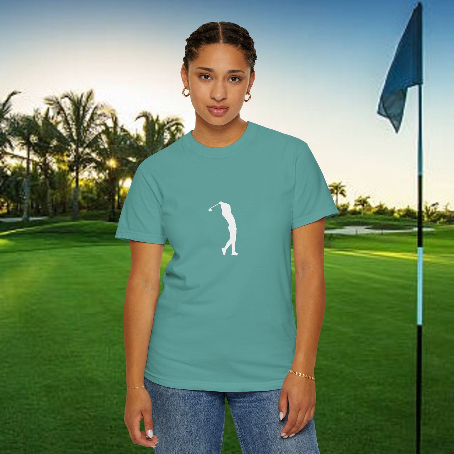 Golf Lover's Unisex Garment-Dyed T-Shirt - Perfect Gift for Golf Enthusiasts, Casual Wear, Sports Apparel, Father's Day, Birthday