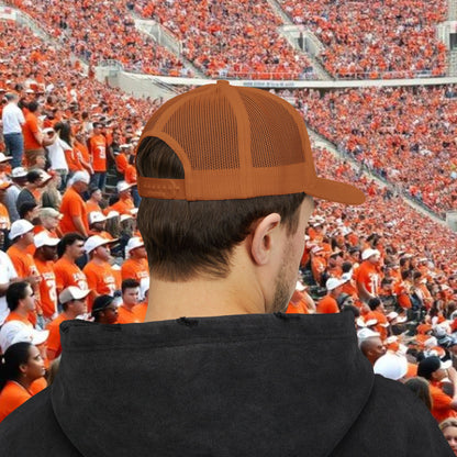 Horns Snapback Trucker Cap, Sport Cap, Game Day Hat, College Football Cap, Outdoor Apparel, Team Spirit Wear