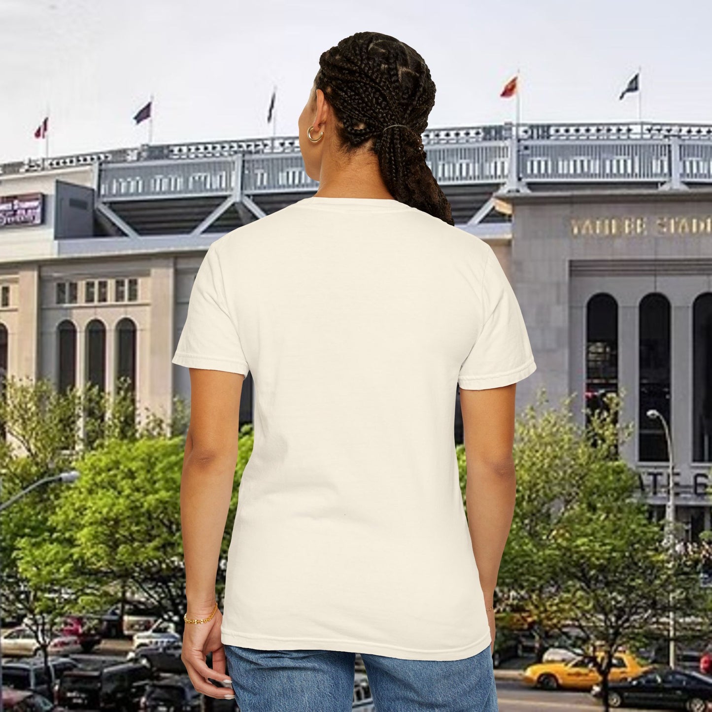 Bronx Unisex Garment-Dyed T-Shirt, Streetwear Tee, Urban Style Shirt, New York Fashion Top, Gift for NYC Lovers