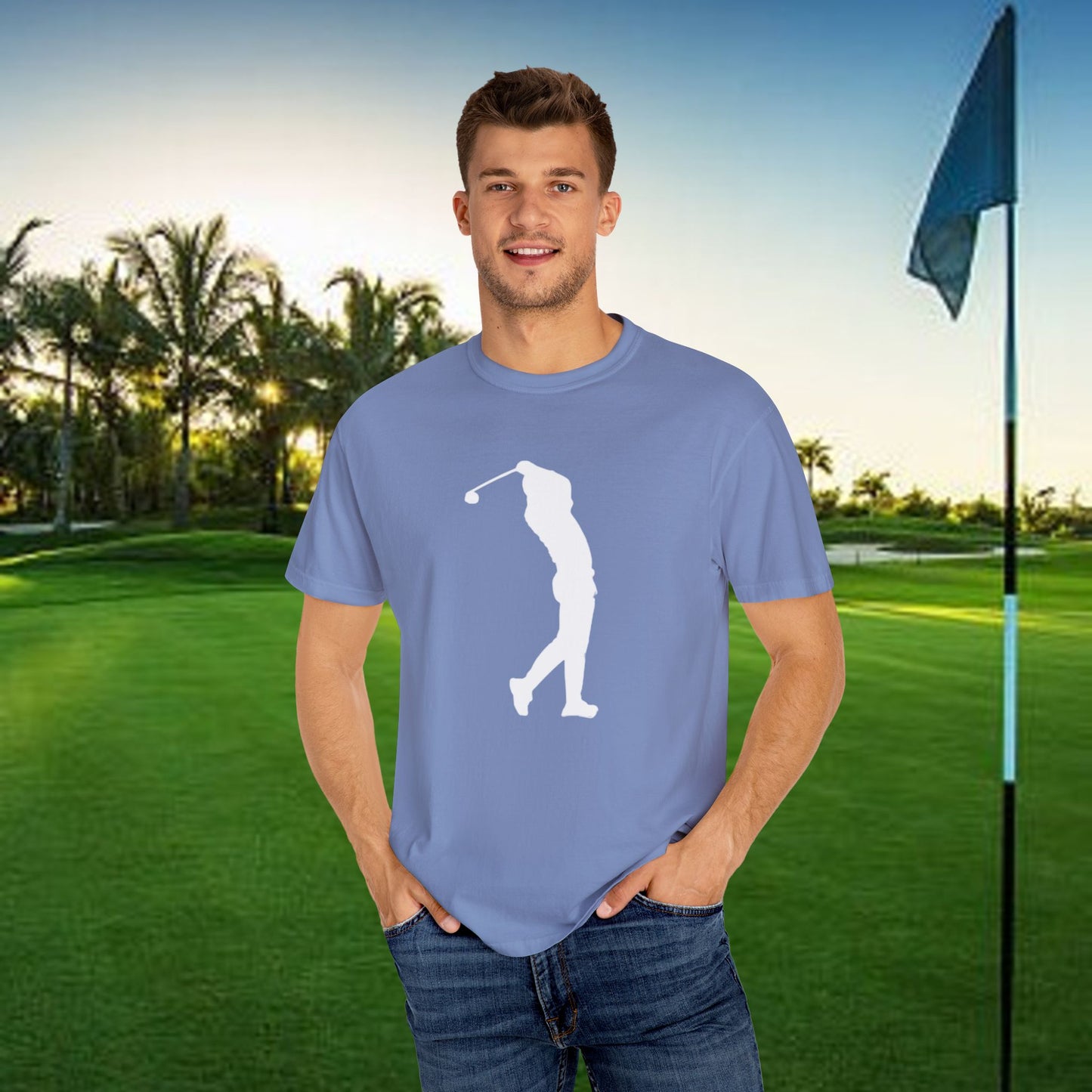 Inspirational Golf T-Shirt, Motivational Gift, Unisex Apparel, Casual Wear, Golf Shirt, Positive Vibes