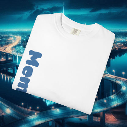 Memphis Graffiti Unisex T-shirt, Casual Streetwear Tee, Travel Souvenir, Gift for Music Lovers, Urban Style Apparel, Birthday Present