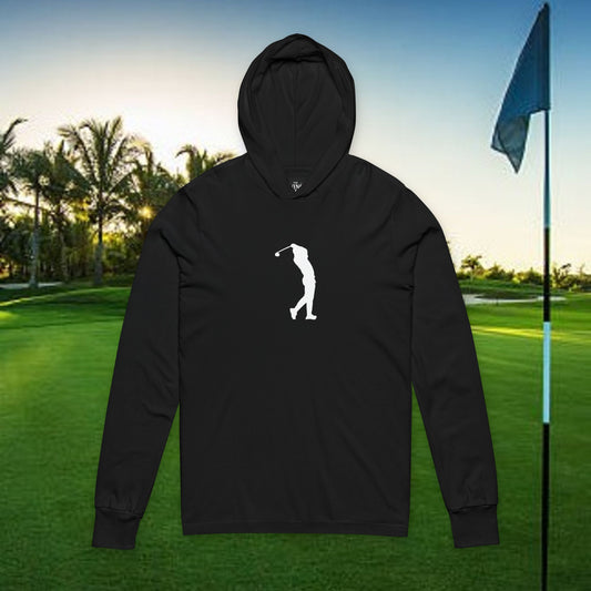 Golf Swing Unisex Hoodie Tee, Sports Apparel, Golf Gift, Casual Wear, Athleisure Style, Summer Outfit