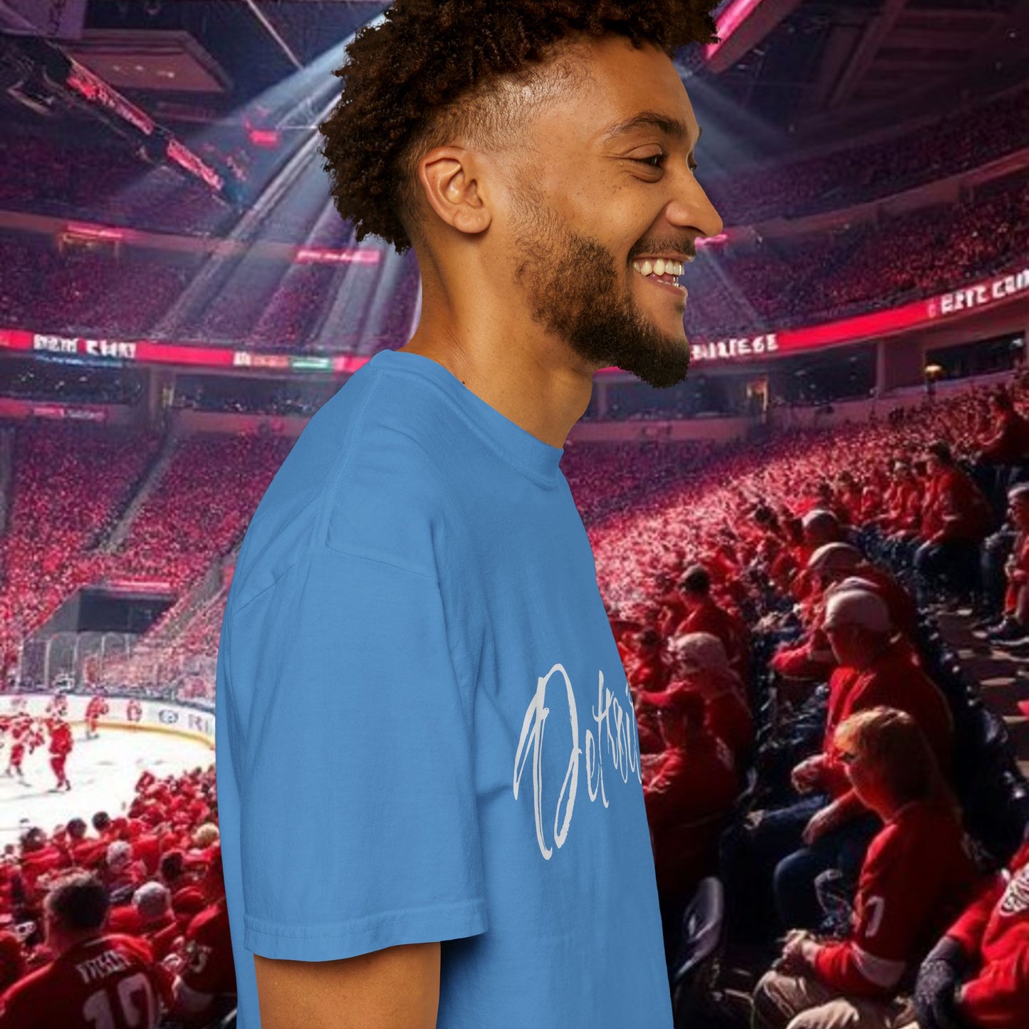 Detroit Script T-Shirt — City Pride Tee