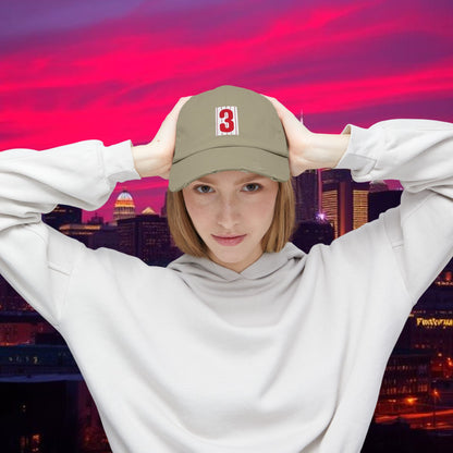 Baseball Stars #3 Distressed Baseball Cap, Vintage Style Hat, Casual Everyday Wear, Gift for Baseball Fans, Stylish Hat