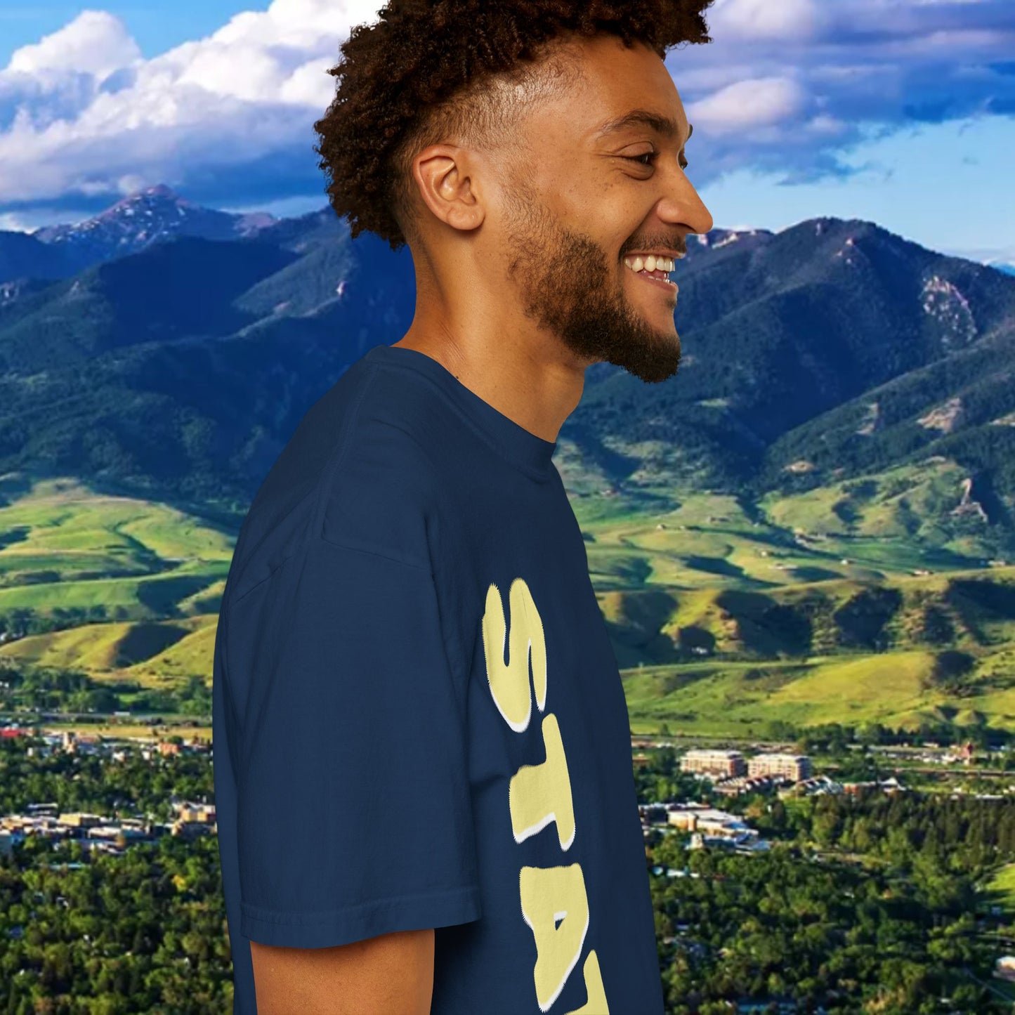 State Unisex Garment-Dyed T-shirt for Cat Fans and Gameday, Tailgate Shirt, Team Spirit Tee, College Football