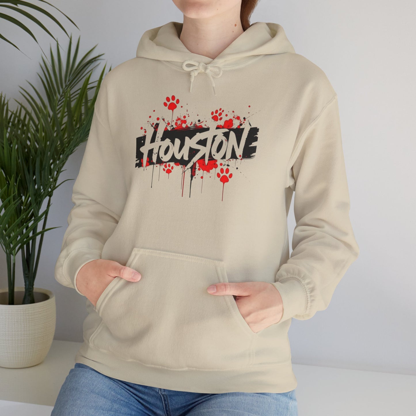 Graffiti Style Hoodie - Perfect for Game Day