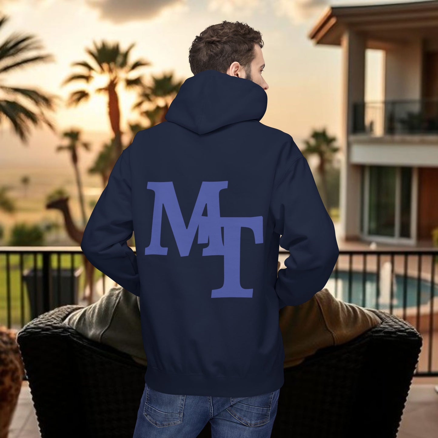 Montana Love Hoodie, MT Design, Cozy Stylish Unisex Fleece, 406 Front Back Print, Gift for Outdoorsy, Mountain Lover, Christmas, Birthday