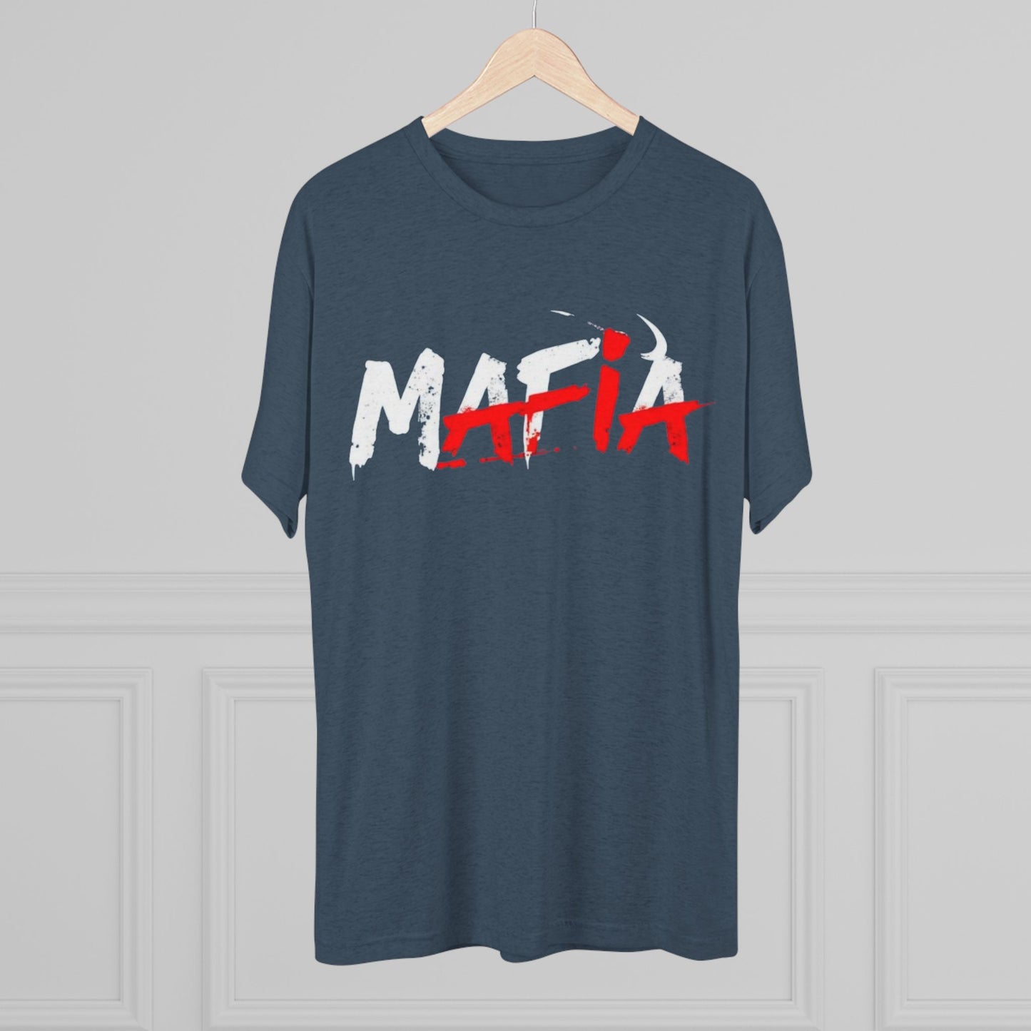 Mafia 716 Graphic Tee, Soft-Style T-Shirt, Tri-Blend, Perfect for Gameday