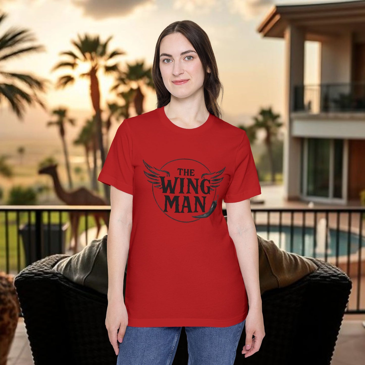The Wingman T-Shirt — Funny Wingman Graphic Tee for Guys & Groomsmen