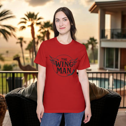 The Wingman T-Shirt — Funny Wingman Graphic Tee for Guys & Groomsmen