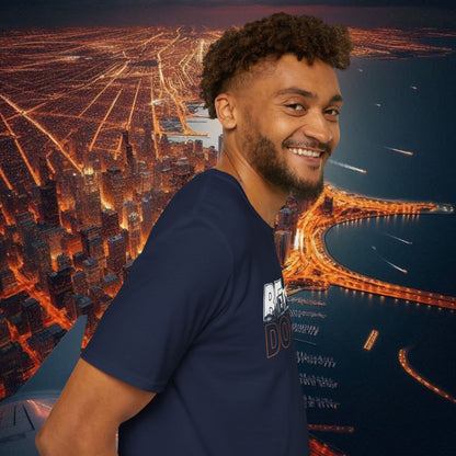 Bear Down Unisex Softstyle T-Shirt, Casual Graphic Tee, Gift for Bears Fans, Sporty Apparel, Everyday Comfort Shirt