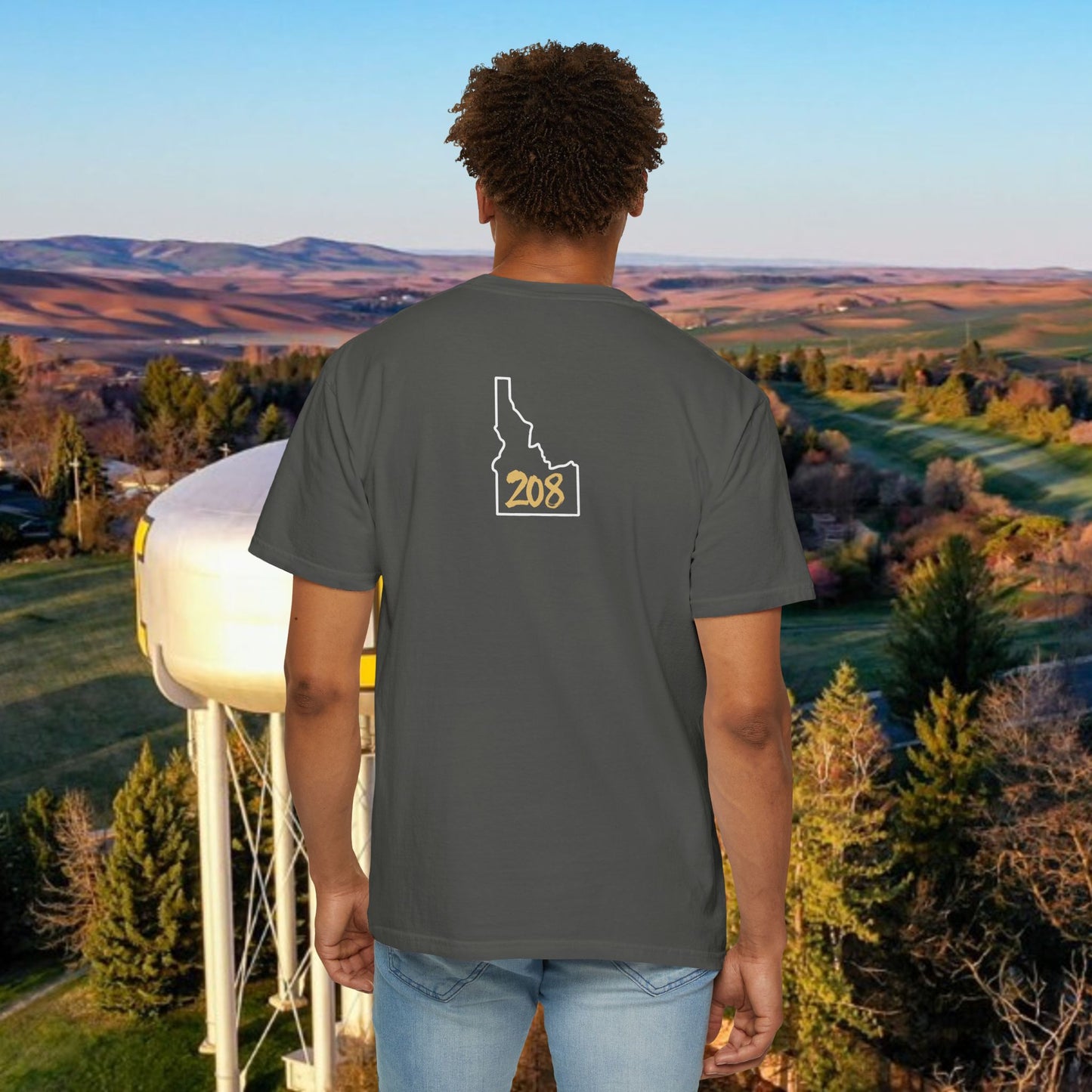 Moscow Idaho Graphic Tee, Unisex T-shirt, Gift for Travelers, Home State Apparel, Casual Wear, Summer Style