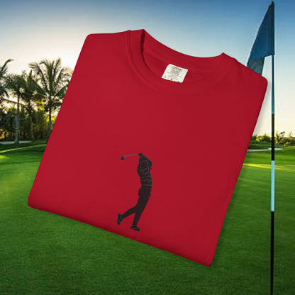 Golf Lover's Unisex Garment-Dyed T-Shirt - Perfect Gift for Golf Enthusiasts, Casual Wear, Sports Apparel, Father's Day, Birthday