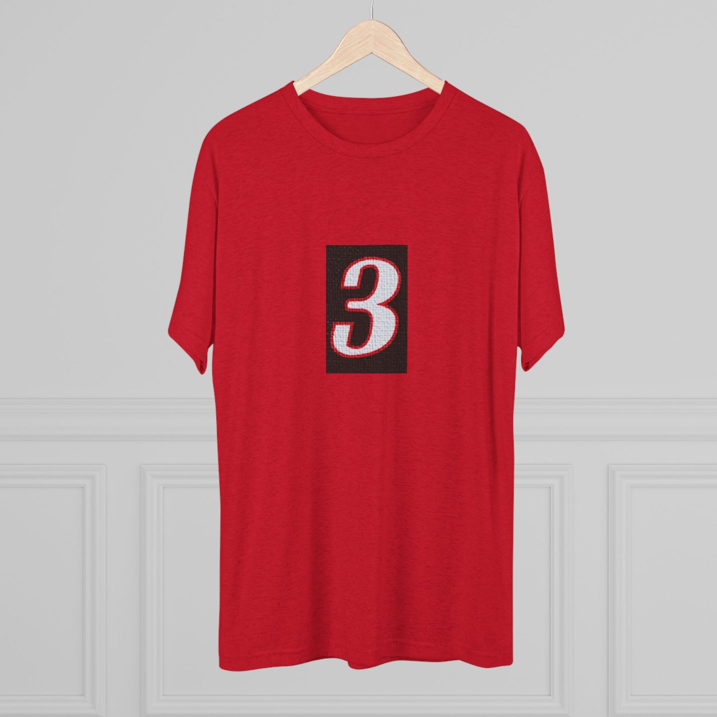 Legends Philly 3 Graphic Tee — Retro Number Front, Script 'Philly' Back