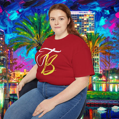 TB Monogram Tee — 813 Tampa Area Short-Sleeve T-Shirt