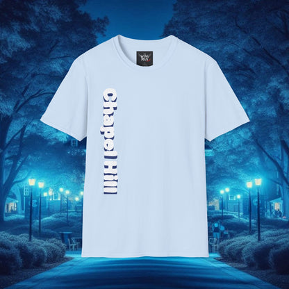 Chapel Hill 23 Unisex Softstyle T-Shirt - Casual Fan Tee, Sportswear, College Apparel, Gift for Graduates, Game Day Shirt