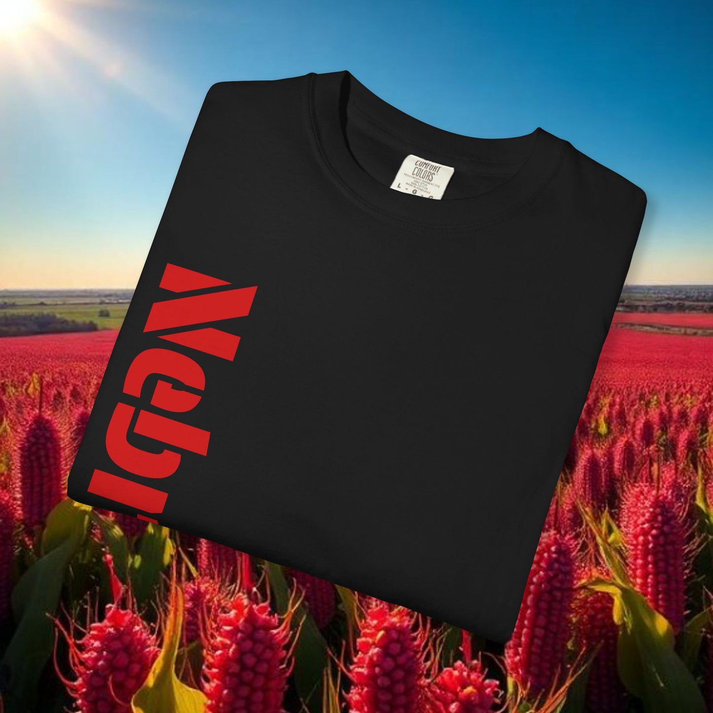 Lincoln Nebraska Area Code T-Shirt — White Tee with Red "Nebraska" & 402 Back Print, Soft-Style T-Shirt