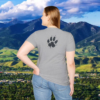 Upside Down FTG Unisex Softstyle T-Shirt - Trendy Fashion Tee, Everyday Comfort, Gift for Bobcat Fans, Gameday Wear, Relaxed Style