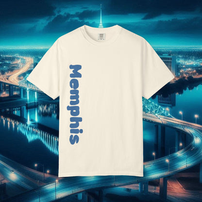 Memphis Graffiti Unisex T-shirt, Casual Streetwear Tee, Travel Souvenir, Gift for Music Lovers, Urban Style Apparel, Birthday Present