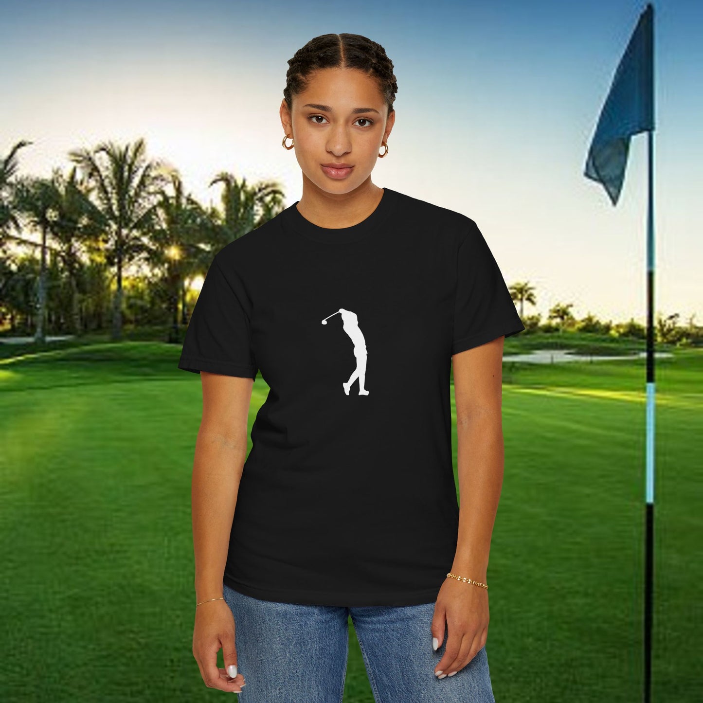 Golf Lover's Unisex Garment-Dyed T-Shirt - Perfect Gift for Golf Enthusiasts, Casual Wear, Sports Apparel, Father's Day, Birthday