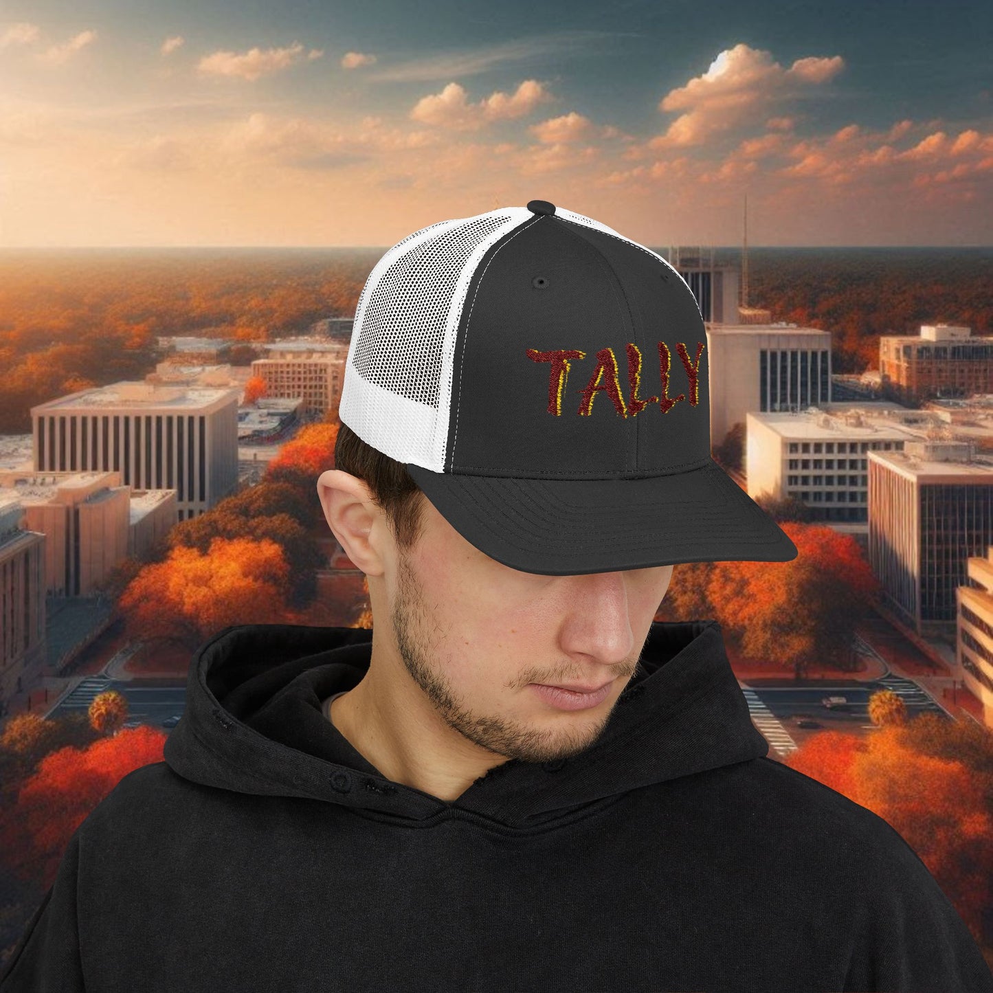 Stylish Snapback Trucker Cap, Casual Summer Hat, Outdoor Adventure Gear, Horse Riding Fashion Accessory, Gift for Him/Her