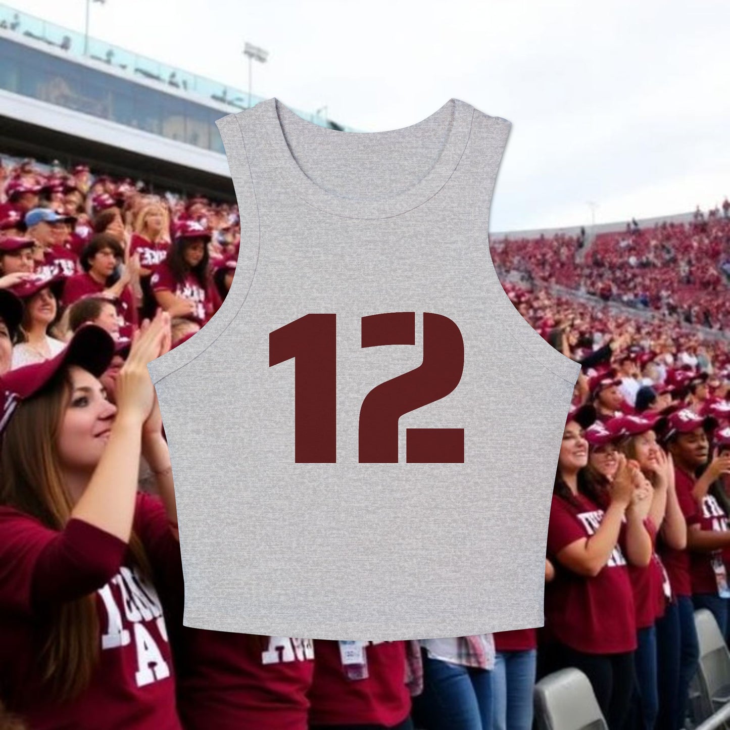 Cheerful Game Day Tank Top, Supportive Athletic Wear, Perfect for Sports Events, Casual Outing, Summer Gatherings, Gameday Fashion