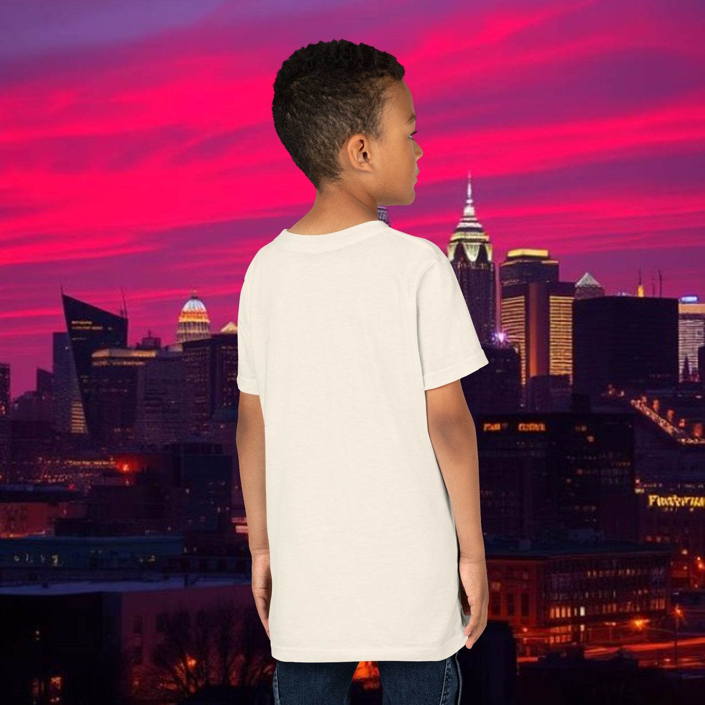 Baseball Stars Youth Short Sleeve Tee with Number 3, Kids Casual Wear, Birthday Gift, Sports Day, School Activities, Team Spirit