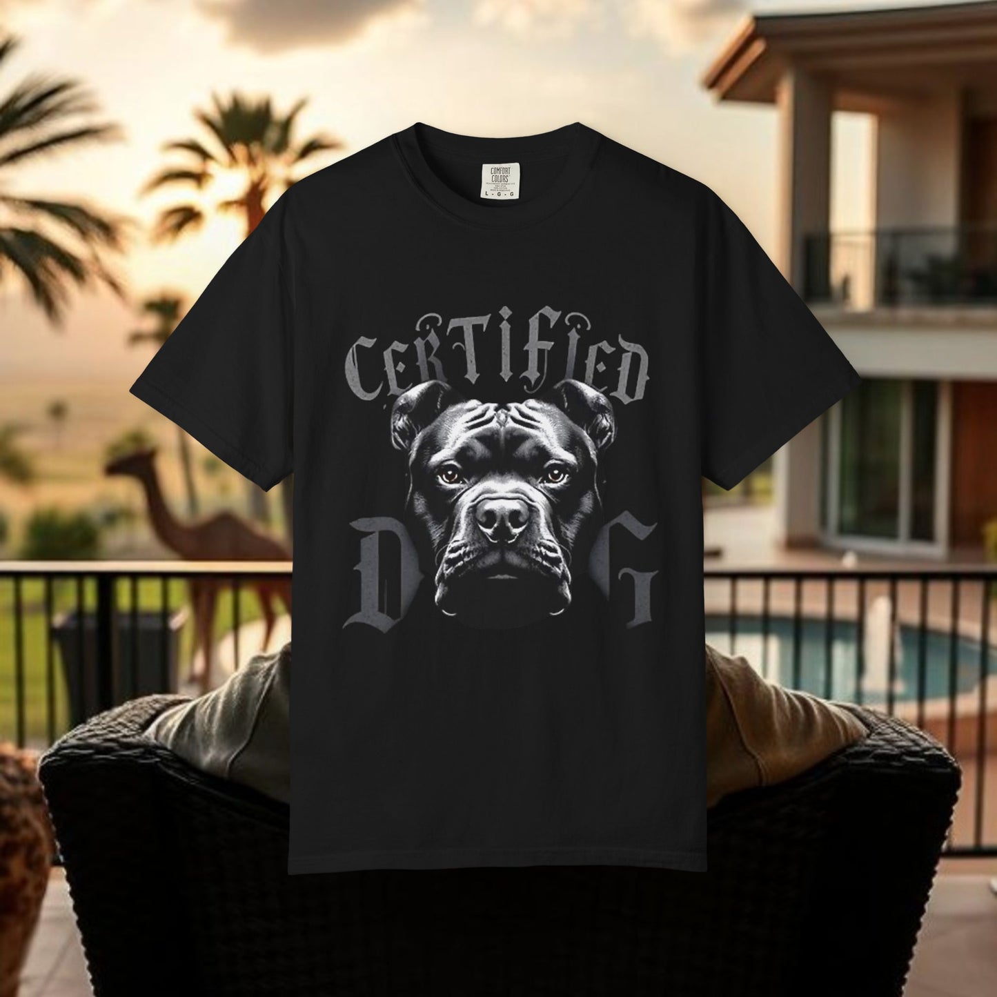 Certified Dog Unisex T-Shirt, Pet Lover Gift, Funny Dog Owner Tee, Casual Wear, Unique Dog Apparel