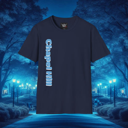 Chapel Hill 23 Unisex Softstyle T-Shirt - Casual Fan Tee, Sportswear, College Apparel, Gift for Graduates, Game Day Shirt