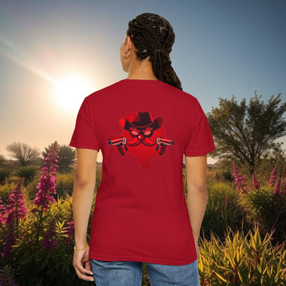 Cowboy T-Shirt — 806 Area Code Shirt with cool Cowboy Design, Gameday Tee