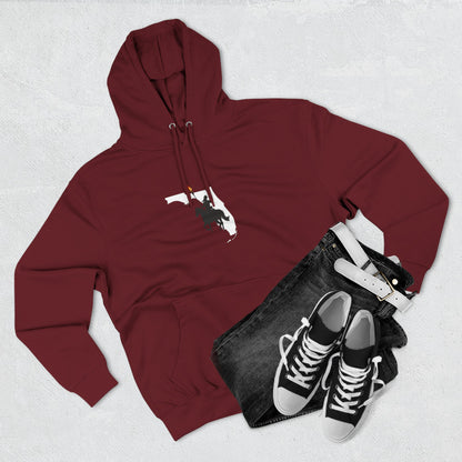Seminoles Inspired Fleece Hoodie, Game Day Apparel, College Sports Fan Gift, Football Spirit Wear