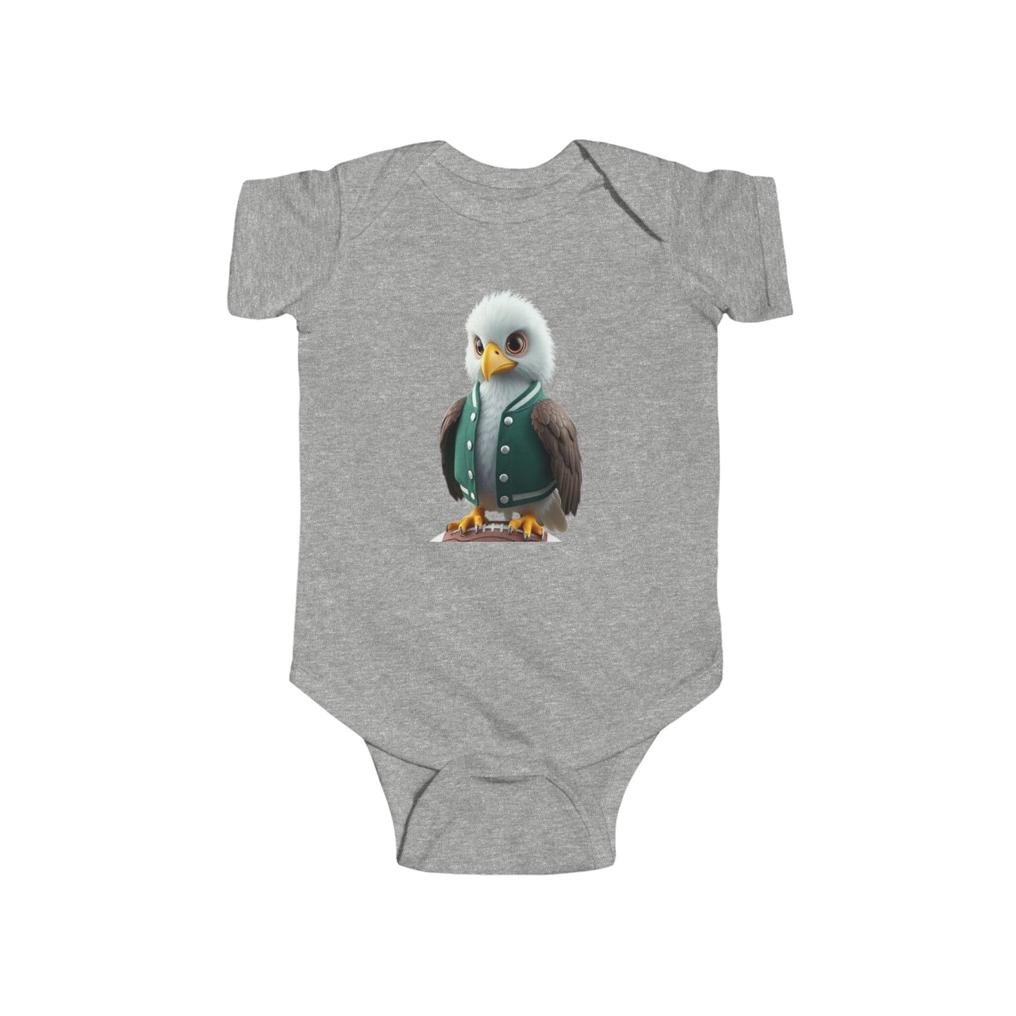Adorable Eagle Graphic Bodysuit for Infants | Cute Baby Outfit | Unique Baby Shower Gift | Funny Kids Apparel