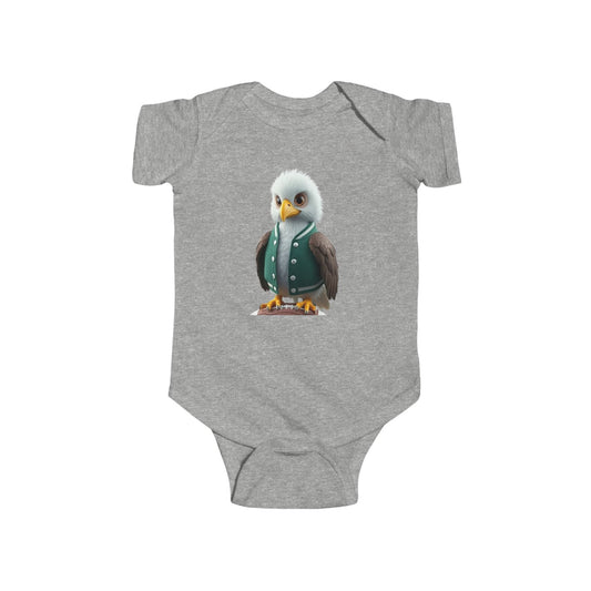 Adorable Eagle Graphic Bodysuit for Infants | Cute Baby Outfit | Unique Baby Shower Gift | Funny Kids Apparel