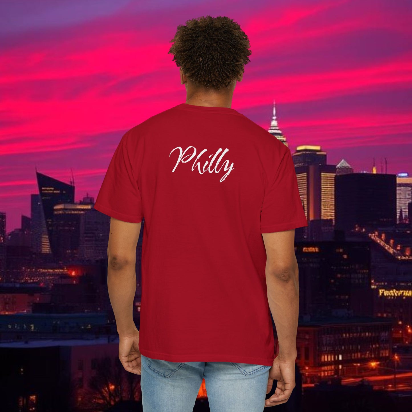 Philly Green Script T-Shirt