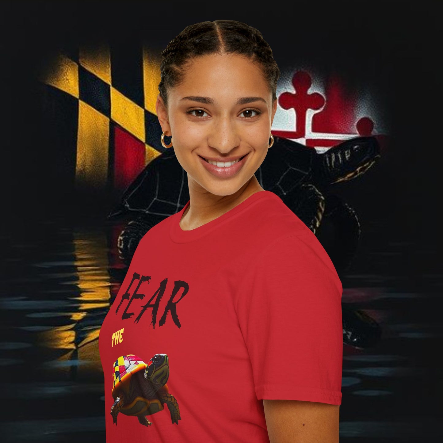 Fear Turtle Graphic Tee, Unisex Softstyle T-Shirt for Sea Turtle Lovers, Eco-Friendly Fashion, Summer Casual Wear, Great for Beach [...]