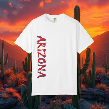 Tucson Arizona Area Code T-Shirt — 520 Back Print, Southwestern Travel Tee, Soft-Style