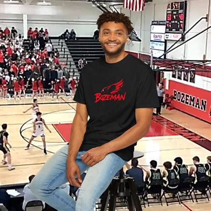 Bozeman Spirit T-shirt | Unisex Garment-Dyed Tee for Sports Fans, Game Day, Team Spirit, Casual Wear, Gift Ideas