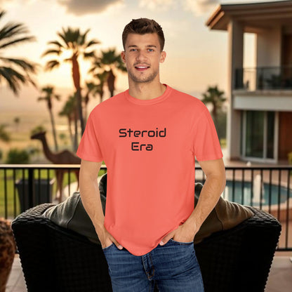 Vintage Baseball Unisex Garment-Dyed T-shirt, 90's Steroid Era Tee Shirt, Athletic Sports Tee, Retro Baseball Shirt, Sports Fan Gift,